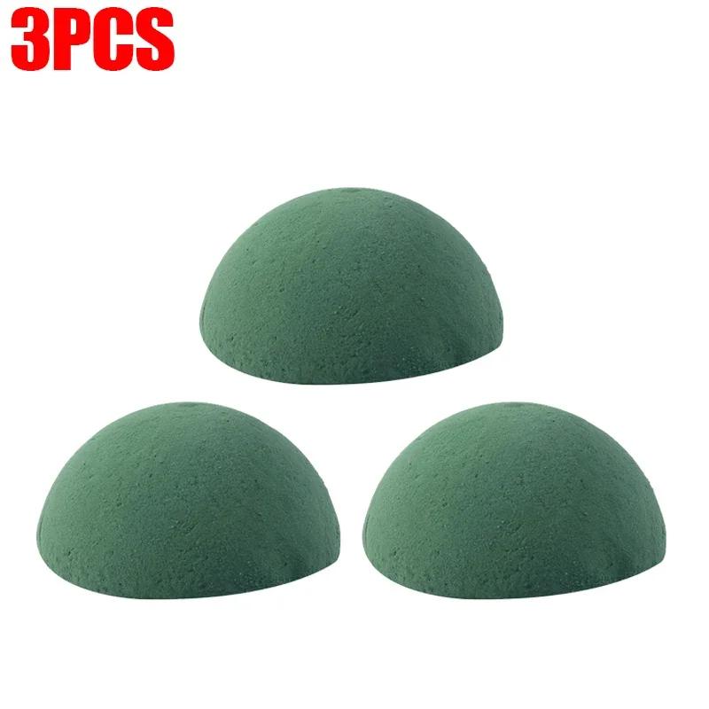 Green Floral Foam Ball Cuttable Fresh & Artificial Flower Foam Block DIY Arrangement Wedding Decoration Dry Wet Absorbent Bricks