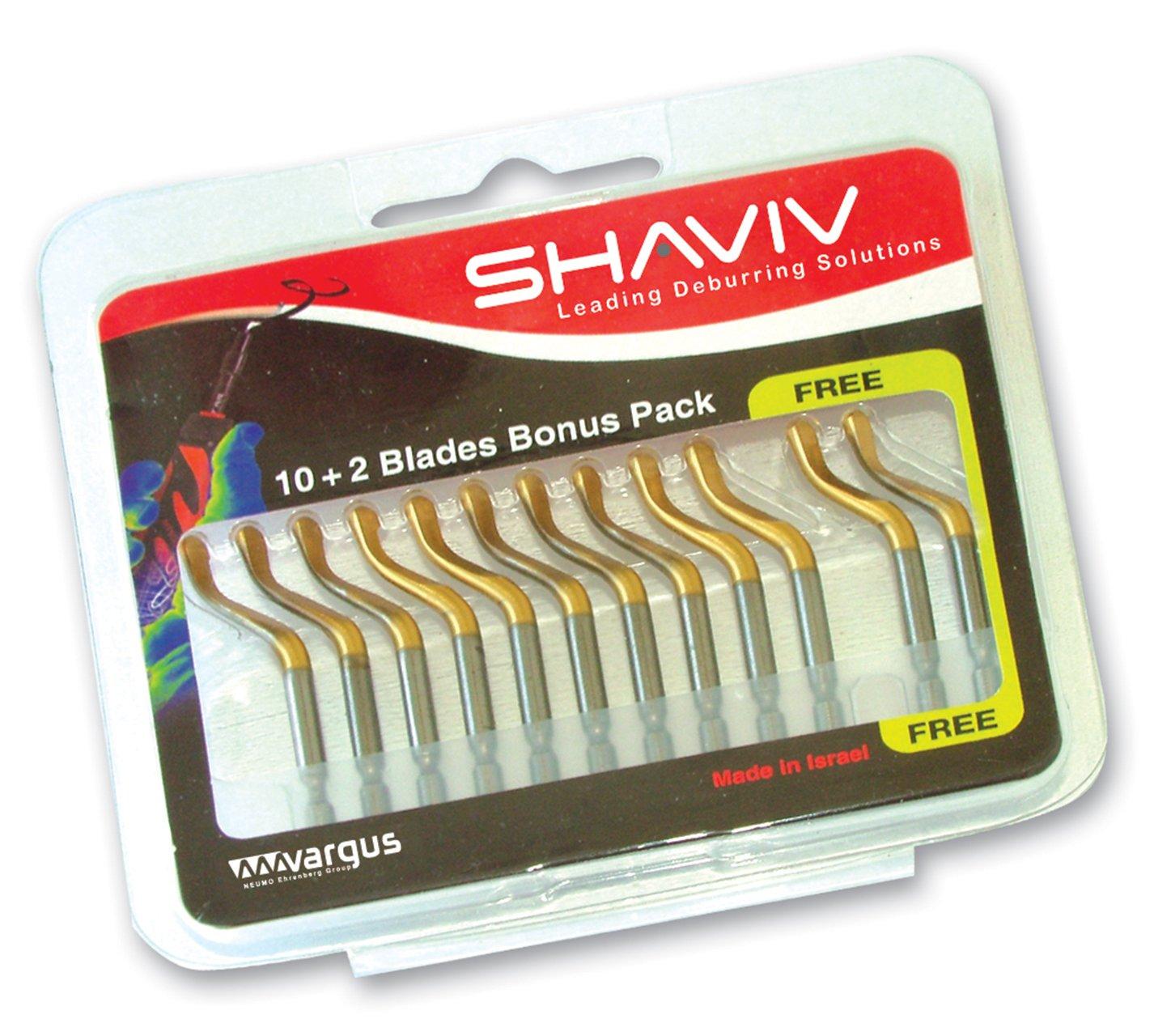 

SHAVIV E100P Blade Bonus Pack 10 Blades 2 Free Blades + 151-00112