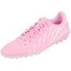New LiNing TF Rubber Broken Studs Artificial Ground Wear-Resistant Slip-Resistant Soccer Shoes Men's Pink White YSTU043-2