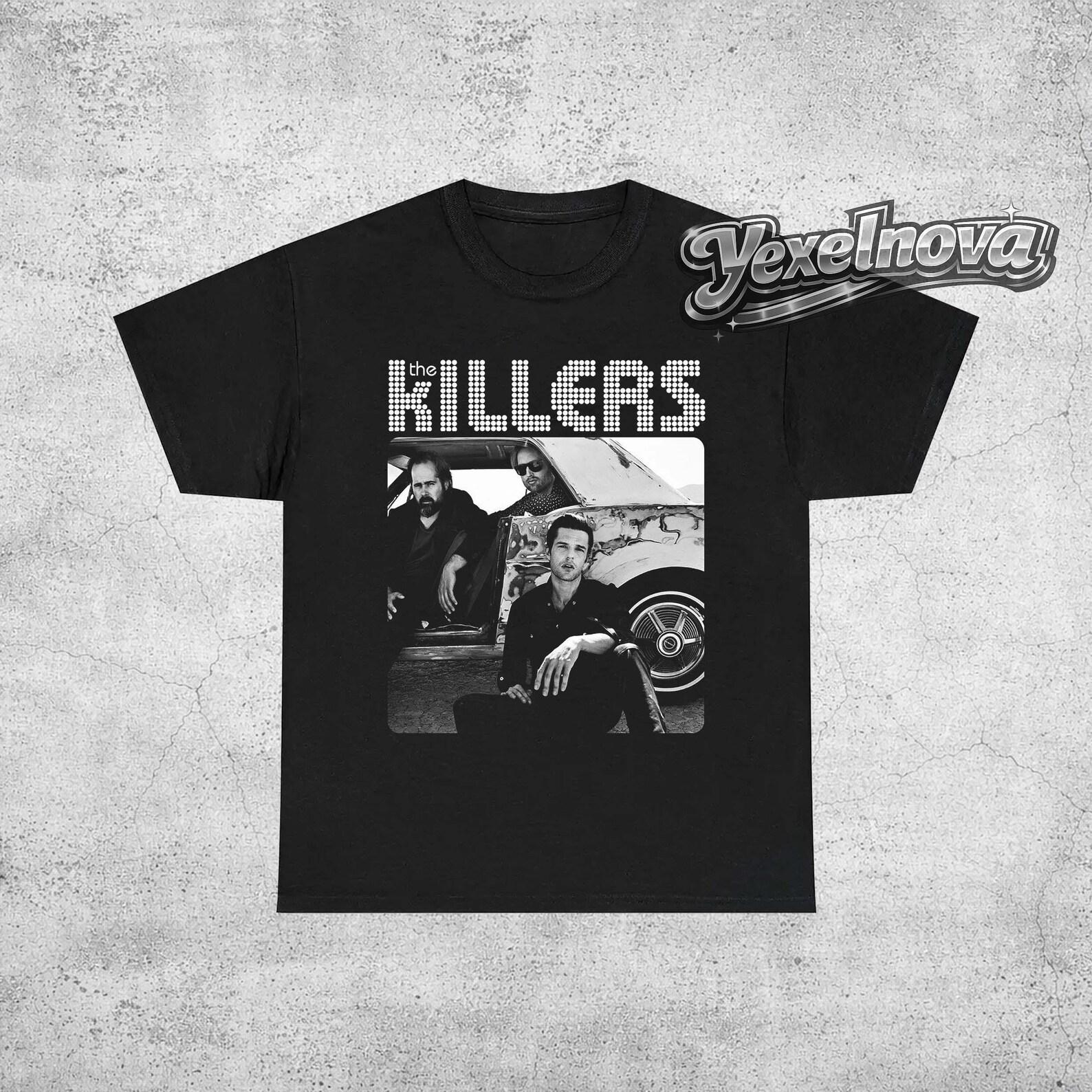 The Killers Retro Band Tour T-Shirt, Vintage Music Style Shirt S