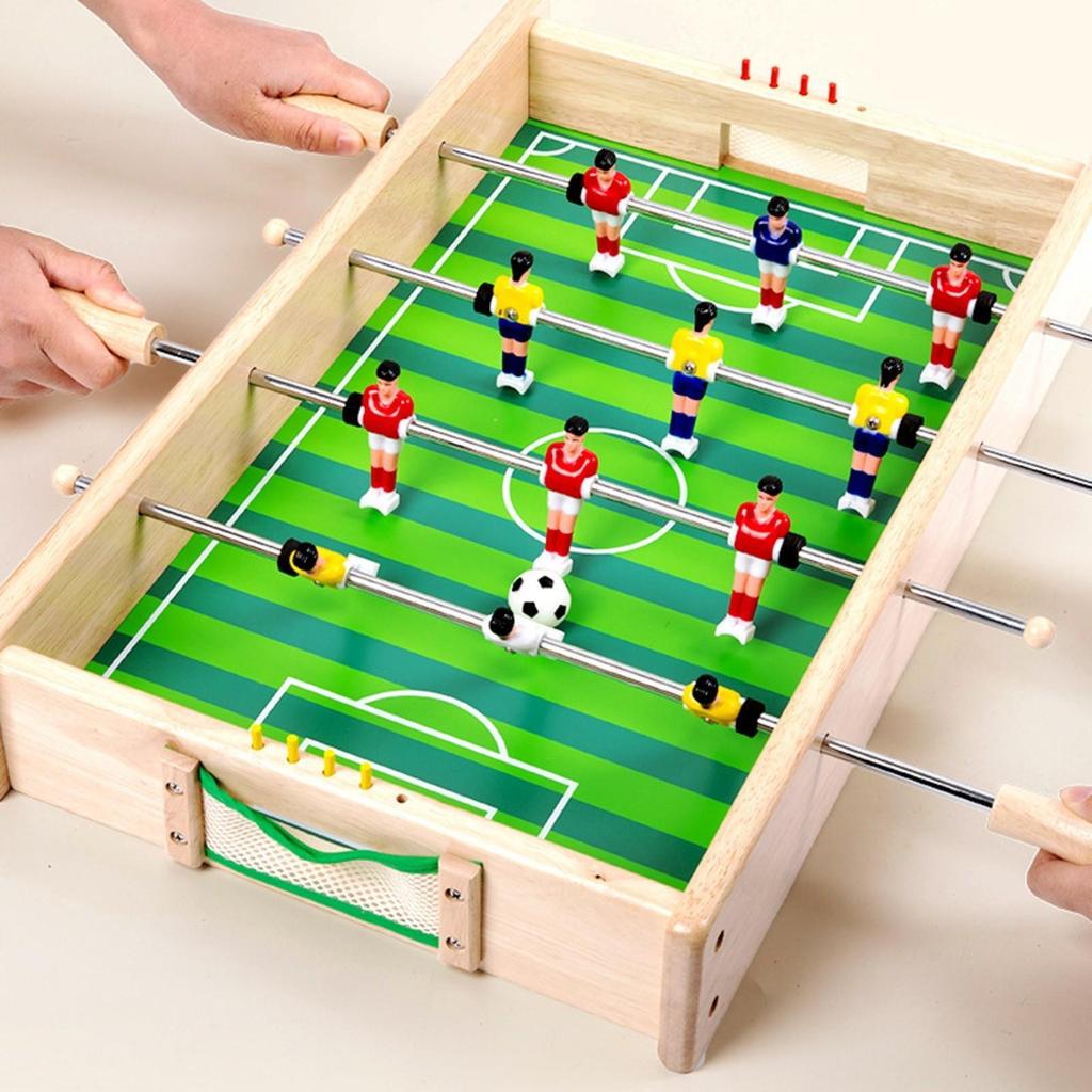 Tabletop Foosball Game Portable Table Sturdy for Home, Kids