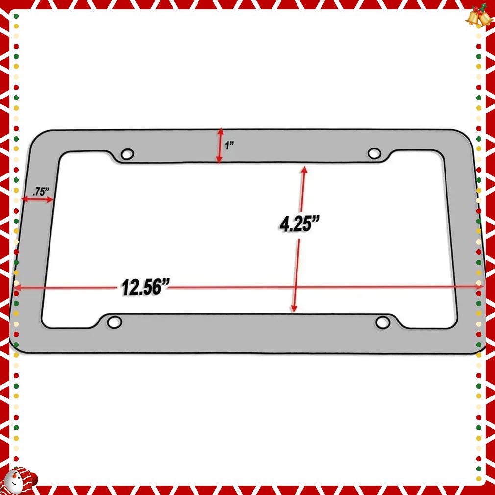 1/2set plastic ABS Carbon Fiber License Plate Frame-Black Plastic Car Tag Holder Cover  for license plate frame protection parts