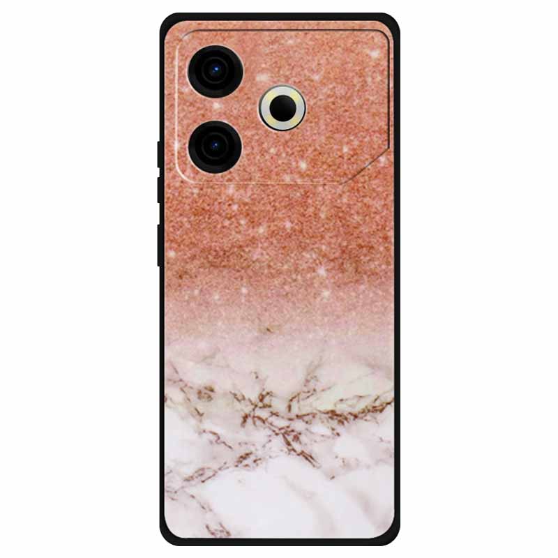 For Tecno Pova 6 Neo Case Silicone Soft Flower Space Fashion Cover For Tecno Phantom X2 Pro Cases Landscape Paint Covers Cute
