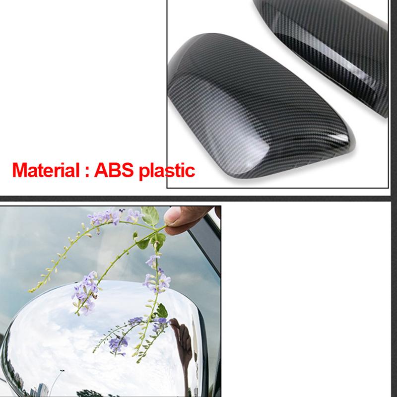 For Toyota Corolla E210      2024 ABS Carbon Car Rearview Mirror Side Cover Shell Trim Molding Accessories