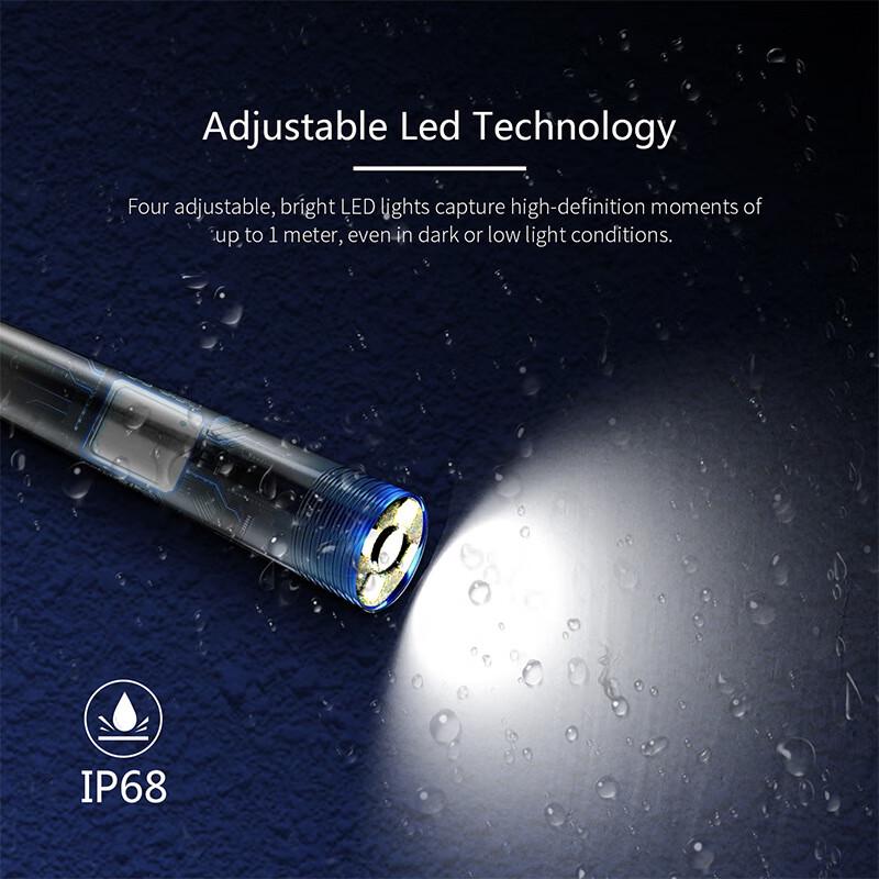 HEMUELE HD Autofocus Industrial Endoscope