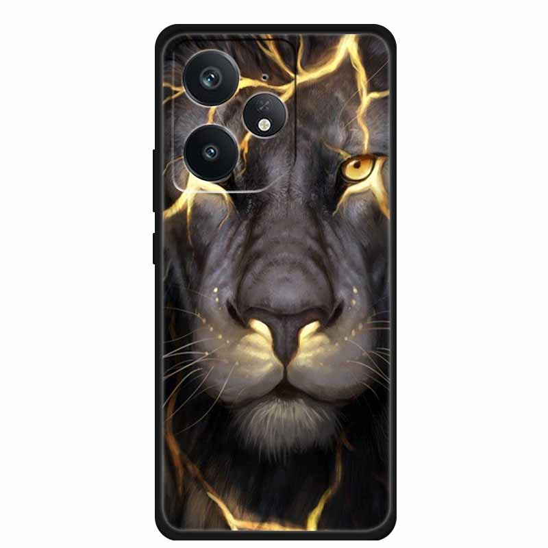For Realme Neo 7 5G Phone Case Black Silicone Soft Back Cover For Realme Neo7 x Neo 7x Neo7x Neo 7 SE Neo7 SE Case Coque Funda
