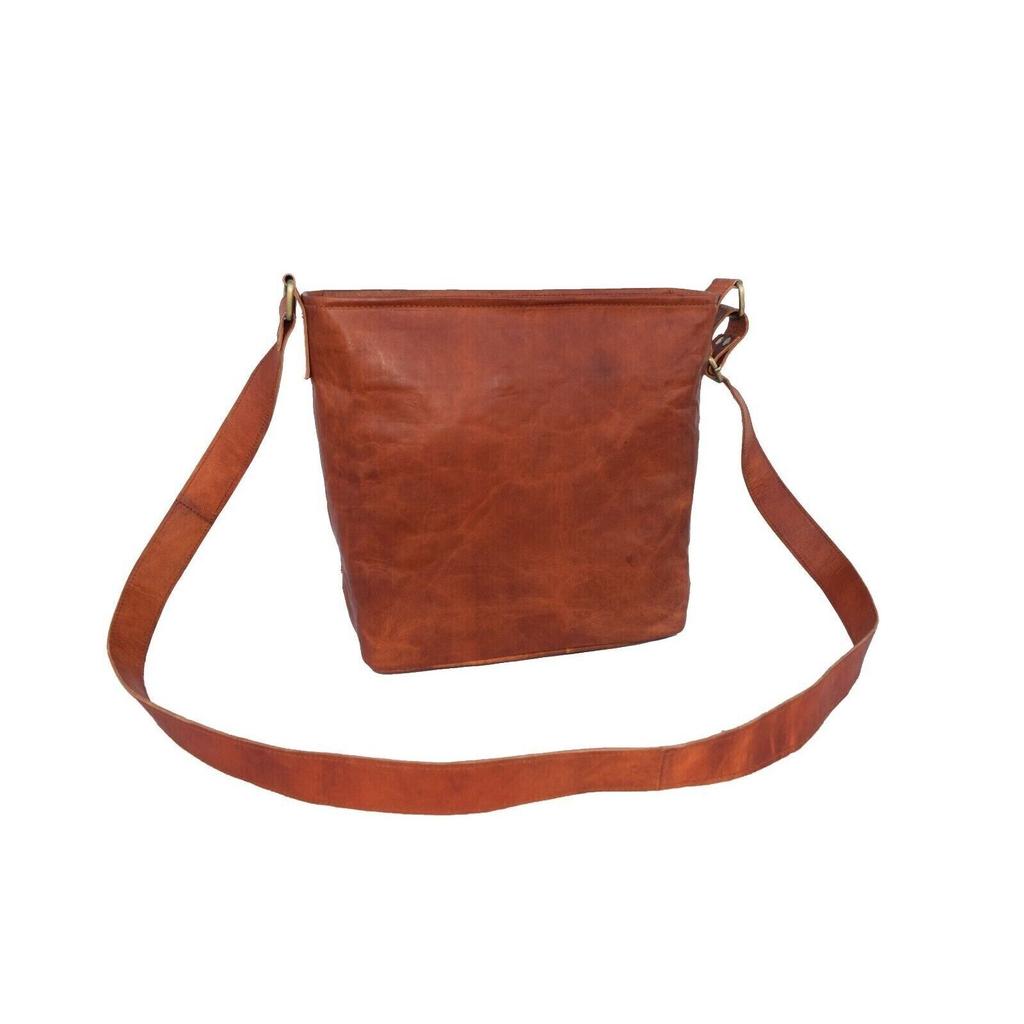 Fashionable Leather Tote Tote Bag Women Handbags Purse Vintage Leather Crossbody