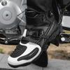36-48 Unisex motociklu zābaki, liela, maza āda, Citron pretslīdes motociklu zābaki