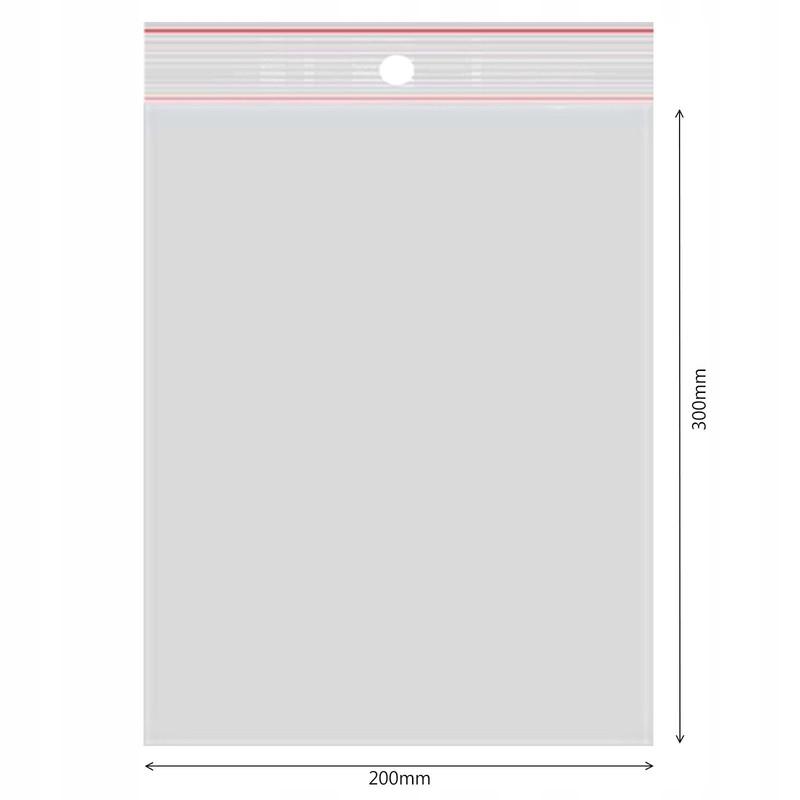 Zipper Bags 200x300 - 1000 Pieces