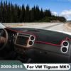Podložka na palubní desku auta pro Volkswagen VW Tiguan MK1 MK2 R Line 2009- Platforma přístrojové desky Stolek Podložka Příslušenství