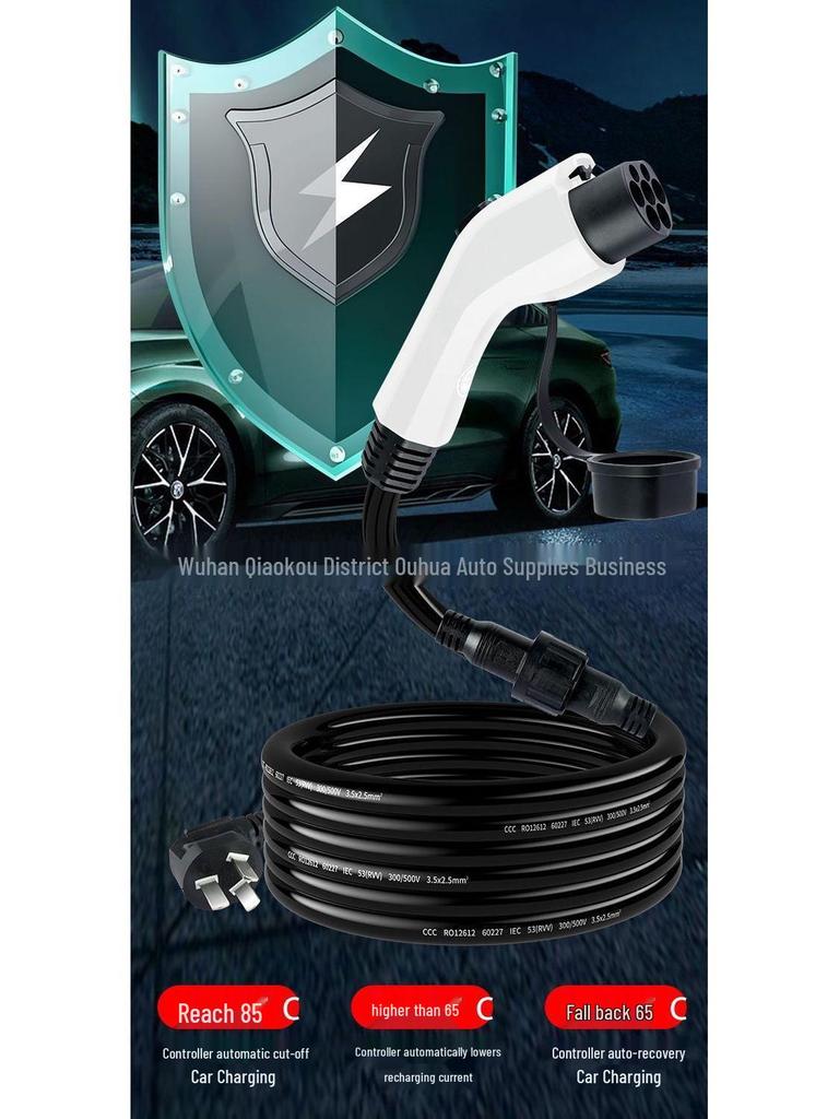 Huachen Xinyuan Jin Hai Lion EV Portable Charging Cable for Electric Vehicles