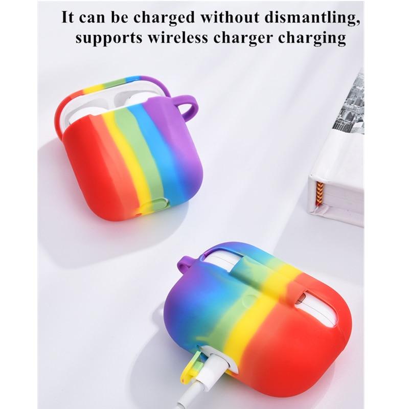 Charging Case Airpods Pro Rainbow Cover Apple Airpods Pro Case