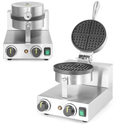 Pojedyncza okrągła gofrownica do gofrów belgijskich, TEFLON, średnica 190 mm, Hendi 212172