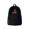 Solid Simple Color Letter Decoration Student Leisure Backpack School For