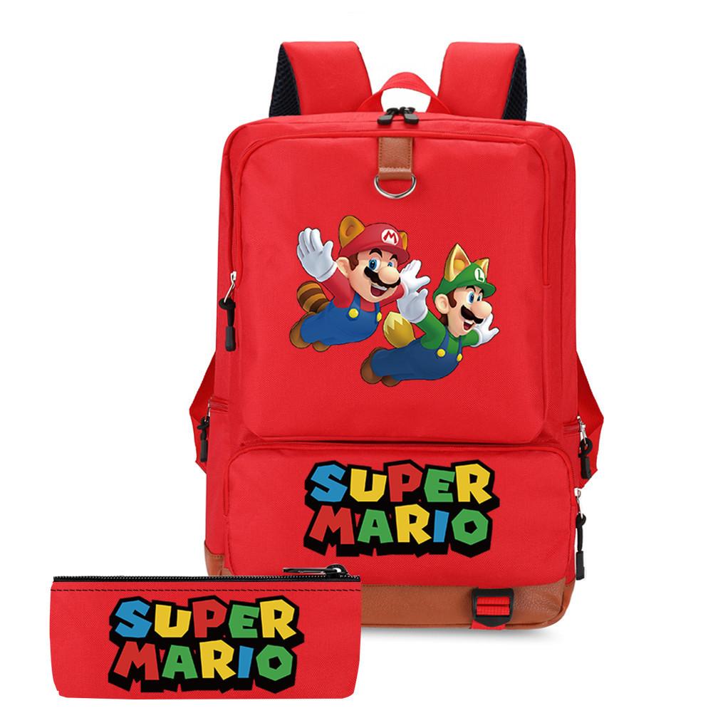 Cartoon Backpack, Primary And Secondary School Schoolbag, Backpack, Pencil Case, Two-Piece Set, Computer Bag.