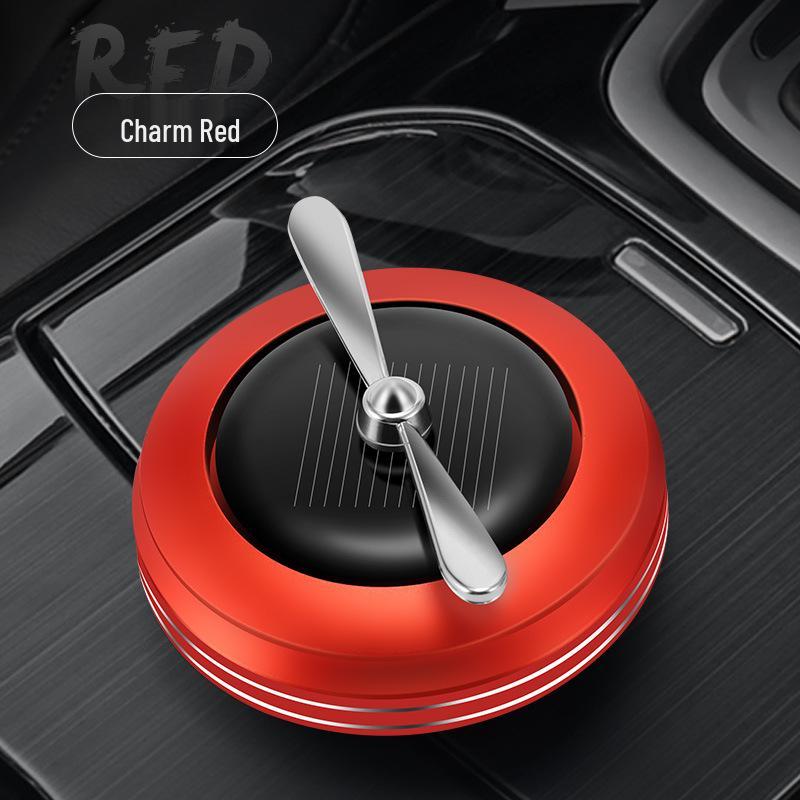 

Вращающийся автомобильный ароматизатор с солнечной батареей