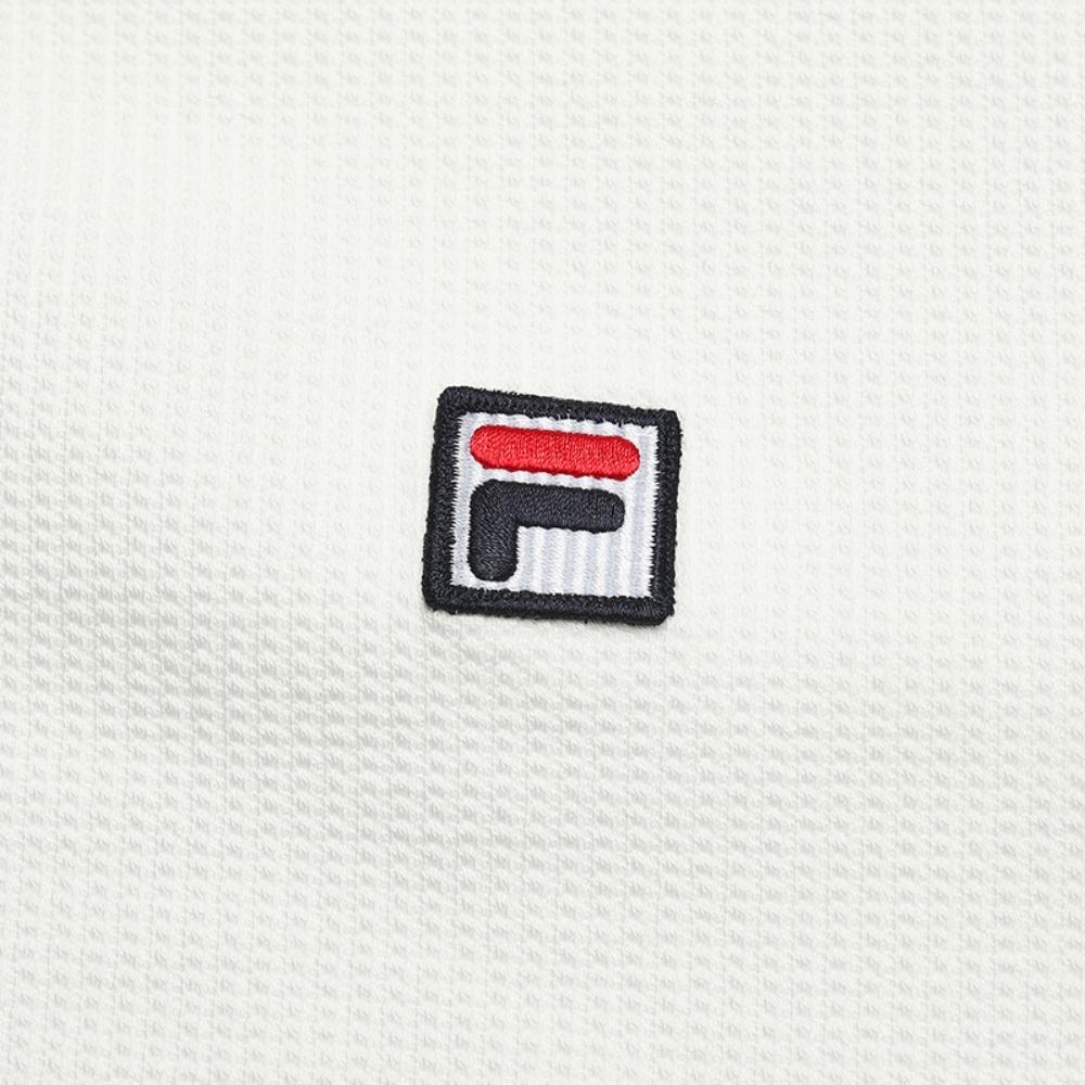 FILA Heritage Minimalist Fashion Classic Casual Comfortable Versatile Knitted Jacket Women jackets Cloud-White F11W628501FWT