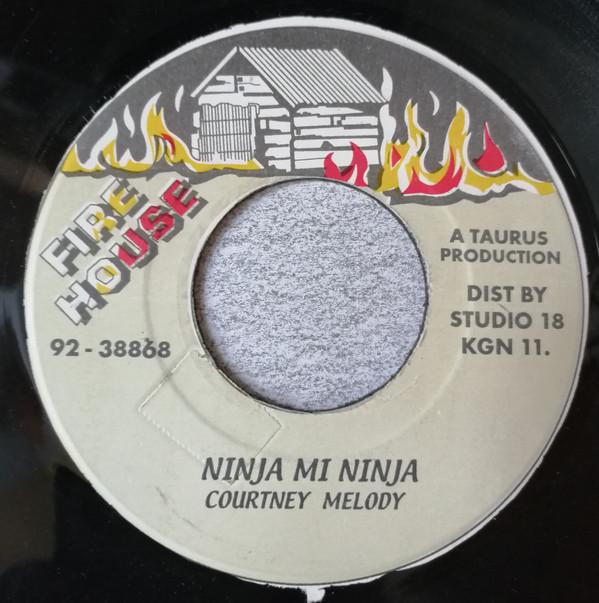 

7inch Record COURTNEY MELODY - Ninja Mi Ninja NONE Firehouse Jamaica Reggae, Ska & Dub Used