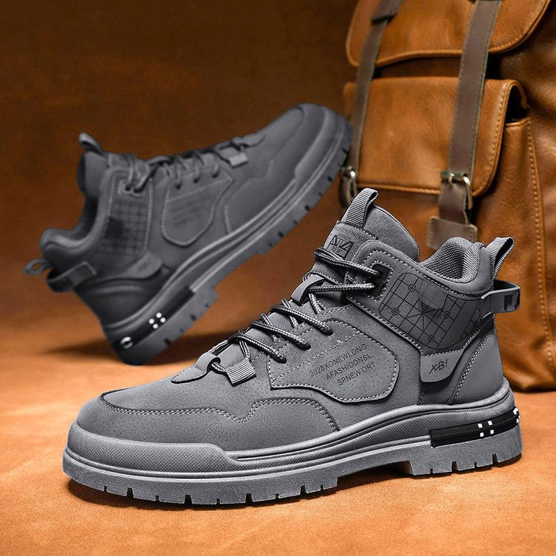Autumn new retro platform sneakers non-slip and wear-resistant casual shoes KS