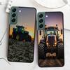Farm Machinery Harvesters Phone Case For Samsung Galaxy S22 S25 Ultra S21 S10 Plus S26 Edge S20 S23 S24 FE Cover Silicone So