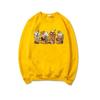 Pumpkin Spice Coffee Lover Women Fall Cozy Horror Sweatshirt Pullover Halloween Clothes
