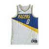 NBA Color Block V-Neck Sleeveless Indiana Pacers Haliburton 0 Basketball Jersey Unisex Jersey HM6107-100