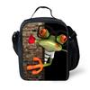 Harajuku Novelty Youthful Frog Student School Bags Notebook Backpacks 3D Printed Oxford Waterproof Boys/Girls Travel Bags