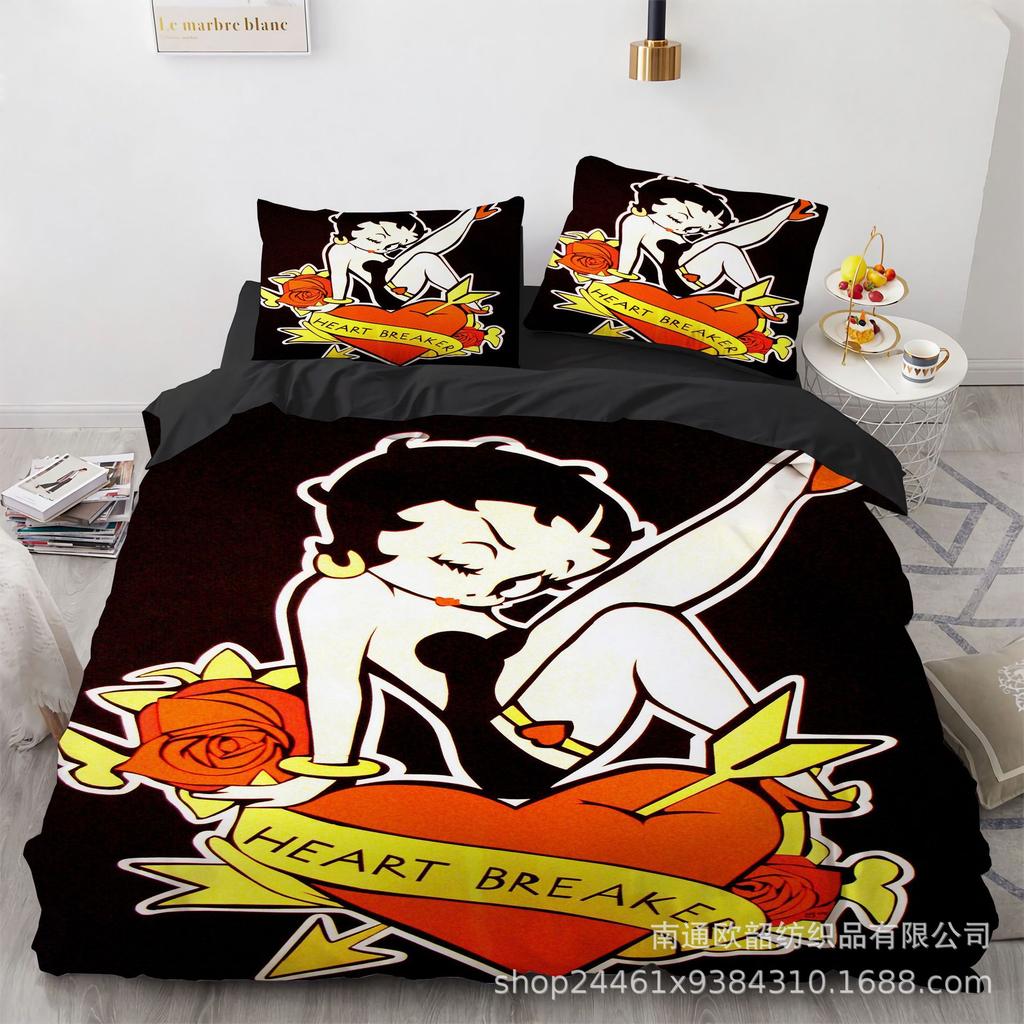 3D Bedding Three-Piece Set Four-Piece Set