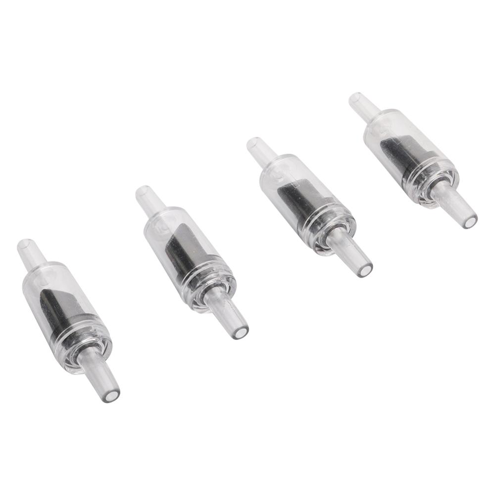100 Pcs Home Fish Aquarium Air Pump Check Valve Fish Tank  One Way Non-Return Valve Aquarium Co2 System Stop Return Water Valves