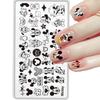 KT Cat & Mickey Mouse Anime Nail Art Stamping Plate for Beginners