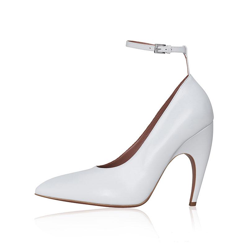 Fashion Show Style Black 10.5cm Irregular High Heels Shoes European American Pointed Fashion Sexy Professional Commuter Single Shoes 43