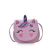 Adorable Unicorn Themed Kids Crossbody Bag Perfect For Girls Lightweight Breathable Design
