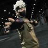 Anime Vierde Hokage Kakashi Hatake Cosplay Kostuum Voor Jonge Ninja, Inclusief Pruik.