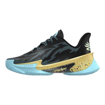Curry Serie 7 Mode Bequeme Low Top Basketballschuhe Herren Sneaker Schwarz Blau 3027983-002