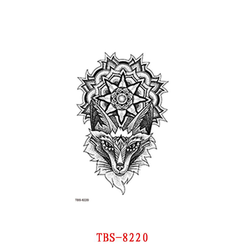 Waterproof Tattoo Sticker, Totem Character Tattoo Sticker Tattoo
