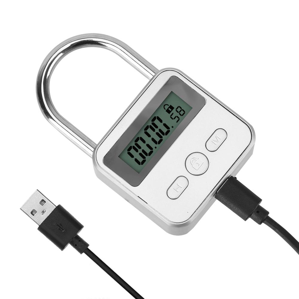 Adult Game Electronic Timer Erotic Bondage Timer Switch Sex Toys Fetish Restraints Digital Time Lock For Couples Accessories