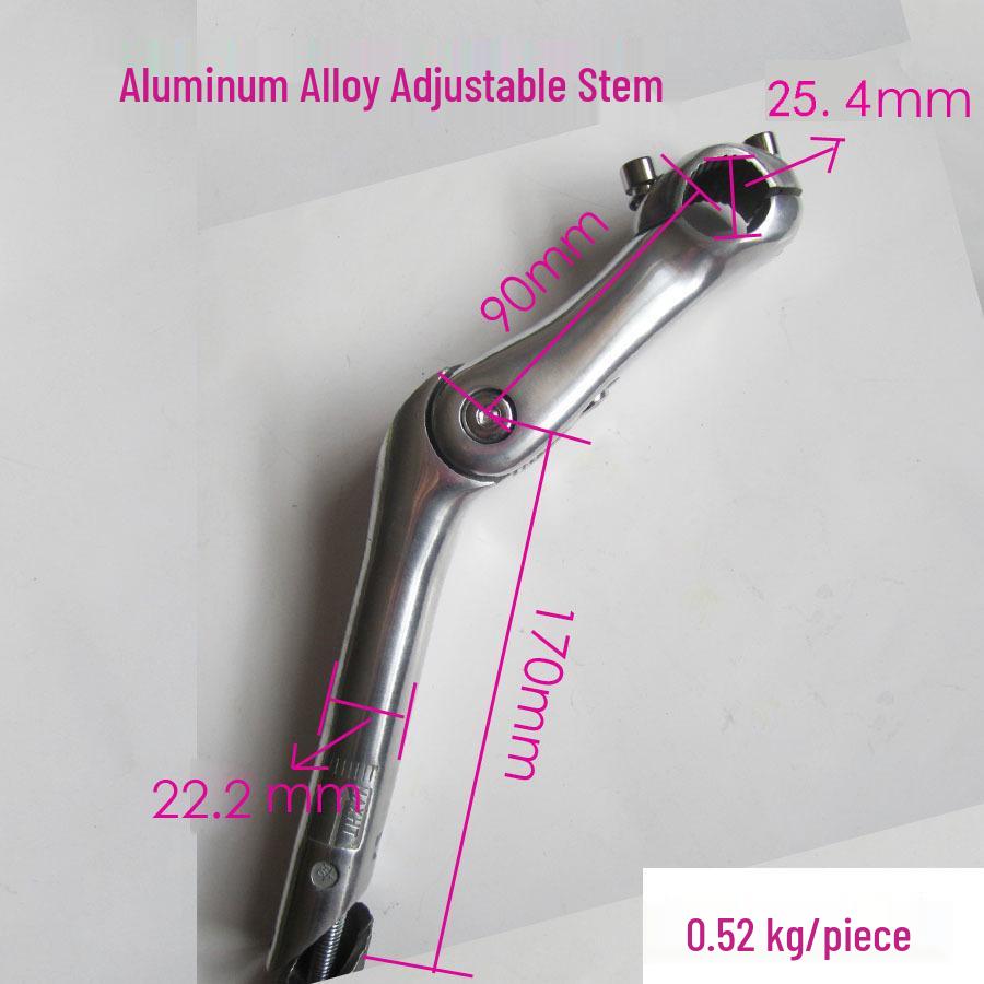 Aluminum Alloy Adjustable Stem Mountain Bike, Station Wagon 22.2/25.4/31.8
