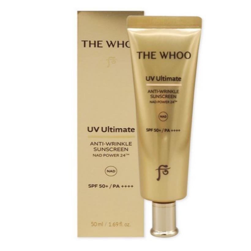 Whoo UV Ultimate Anti-Wrinkle Sunscreen 50ml (SPF50+ PA++++) Korea Beauty