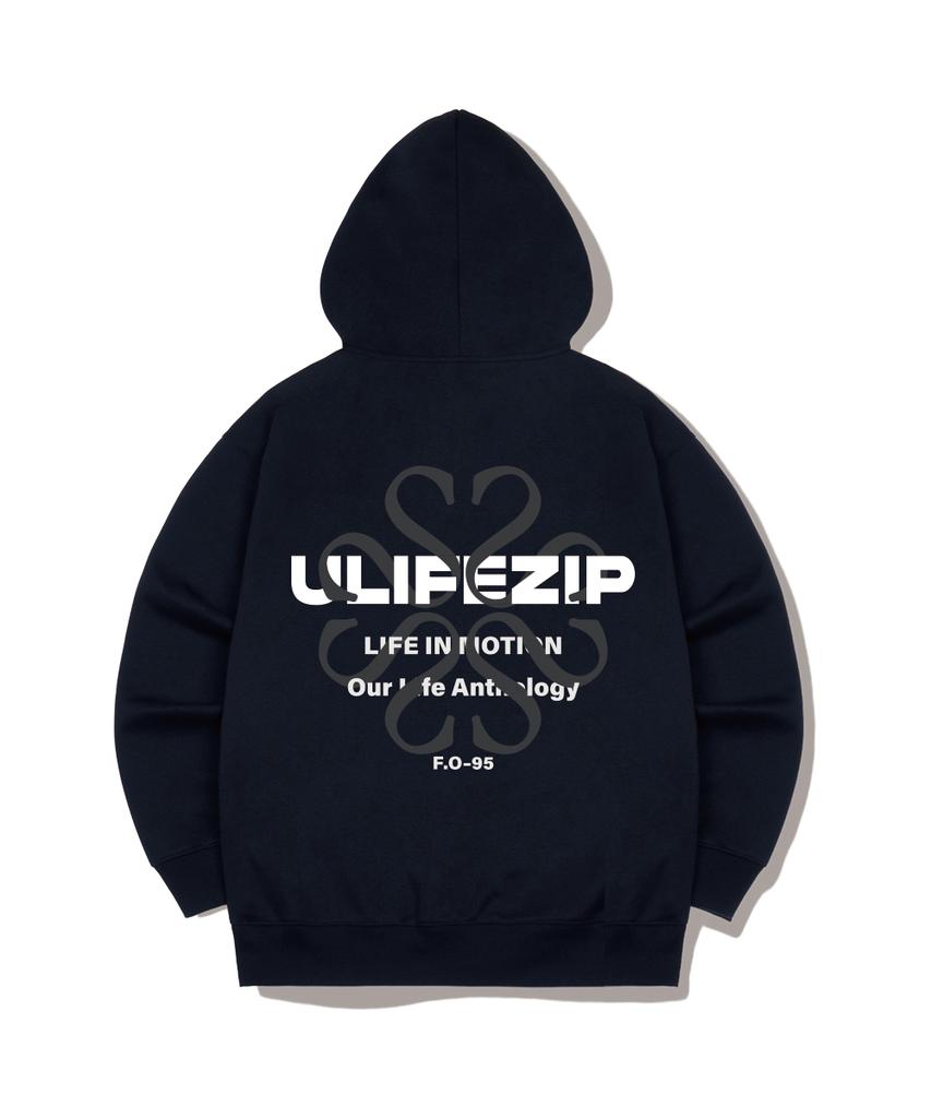 Anthology Track Oversized Hoodie 4 Colors [Ulzi_8003]