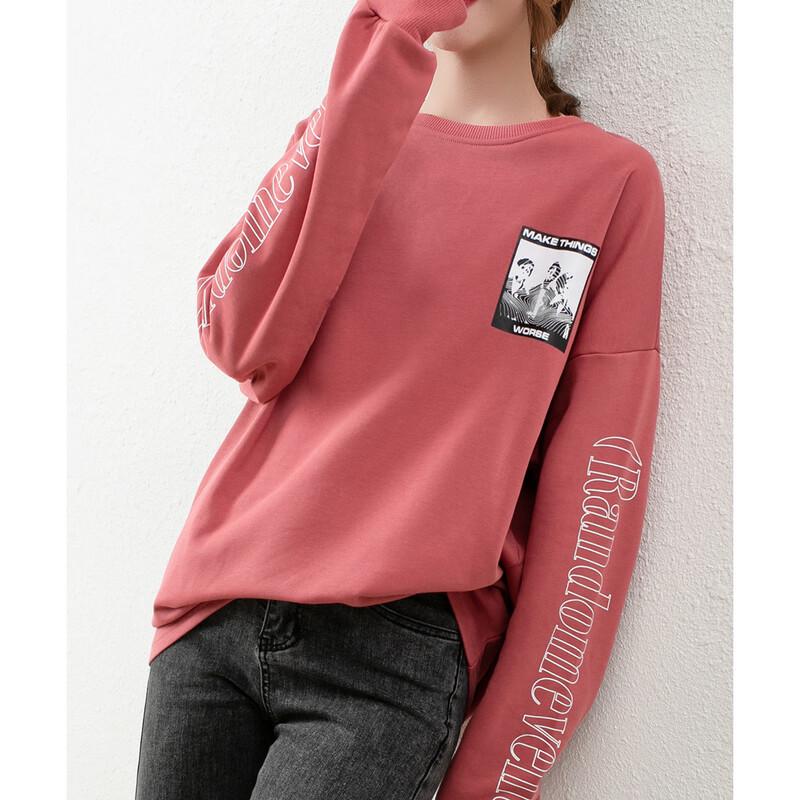 Firstview Women's Casual Long-Sleeve Sweatshirt F21C8564