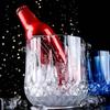 Acrylic Wine Chilling Bucket Transparent Beverage Chilling Tub Champagne Ice Bucket  Summer