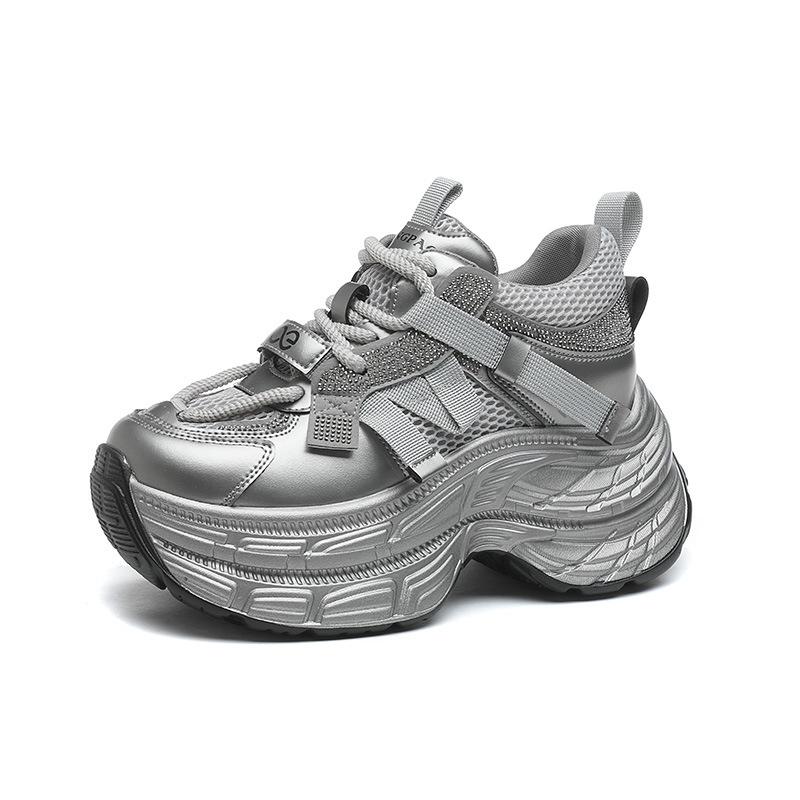 

8cm thick-soled inner increase retro dad shoes women s autumn and winter new high-trend shoes lightweight and breathable sports and leisure shoes 40