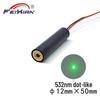 12X50mm 532nm 50mW Green Laser Marking Machine with Dot Positioning Light