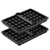 1/2 Piece Silicone Waffle Mold Square Air Fryer Waffle Tray Mat for Cake Chocolate Craft Candy Pastry Accessories Baking Mold
