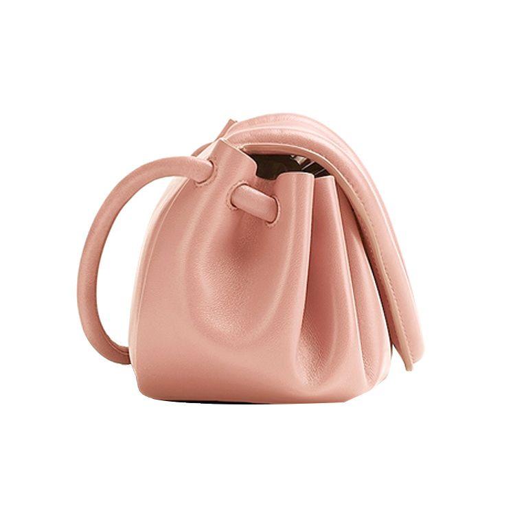Bottega Veneta Beak Bag Peachy/Silver Women Bags 658521-VCP30-7806