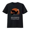 Koszulka Ben Harper the Innocent Criminals w stylu vintage z wzorem ptaka i słońca vintage Prana Lekko Stylowa moda męska