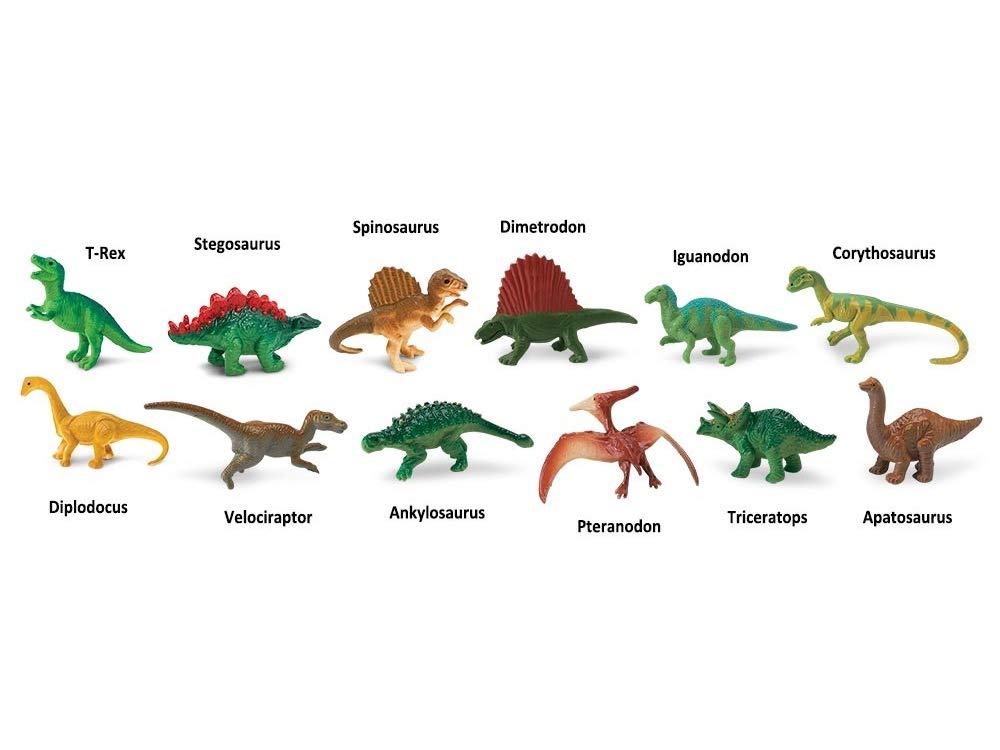 Safari Dinosaur Tube Mini Figure 695404