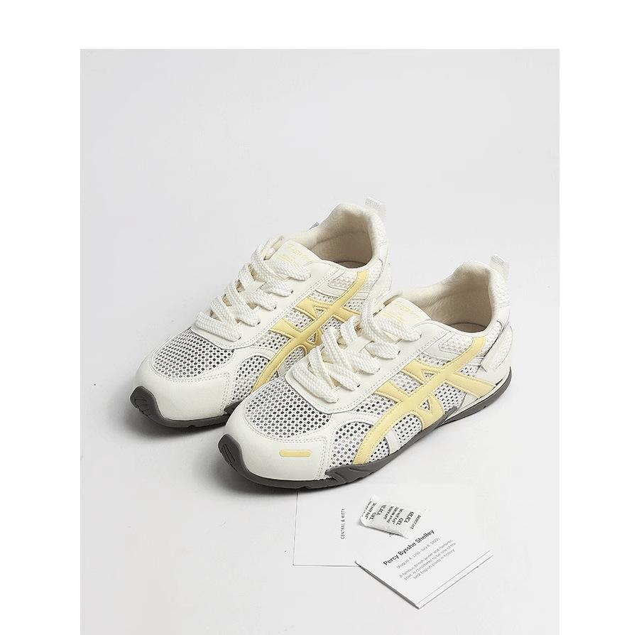 

Cowhide version~ Thin mesh German training shoes women s 2025 new summer height increase breathable versatile casual sports shoes 35