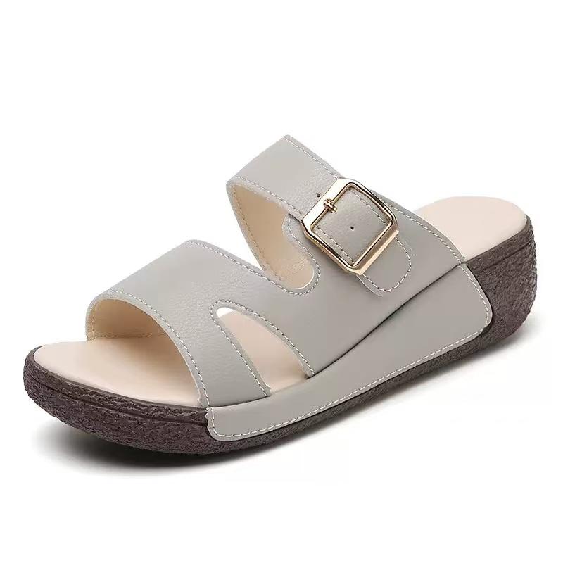 High Quality Women Slippers Fashion Platform Sandals for Women with Heels Slippers Mujer Casual Outdoor Walking Wedge Women Shoe
