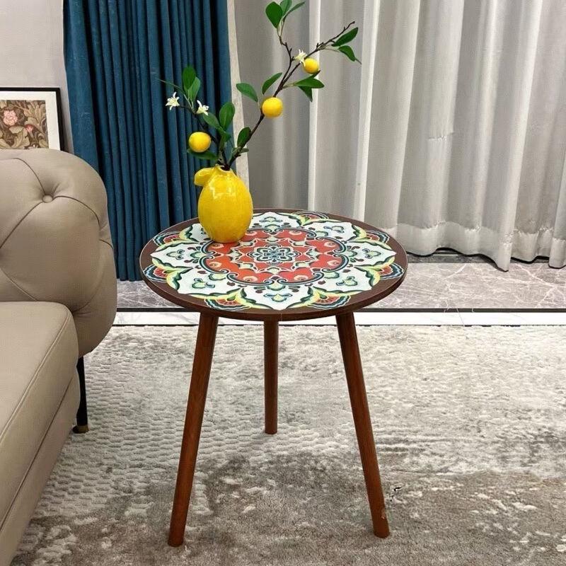 Dunzhu Small Round Side Table